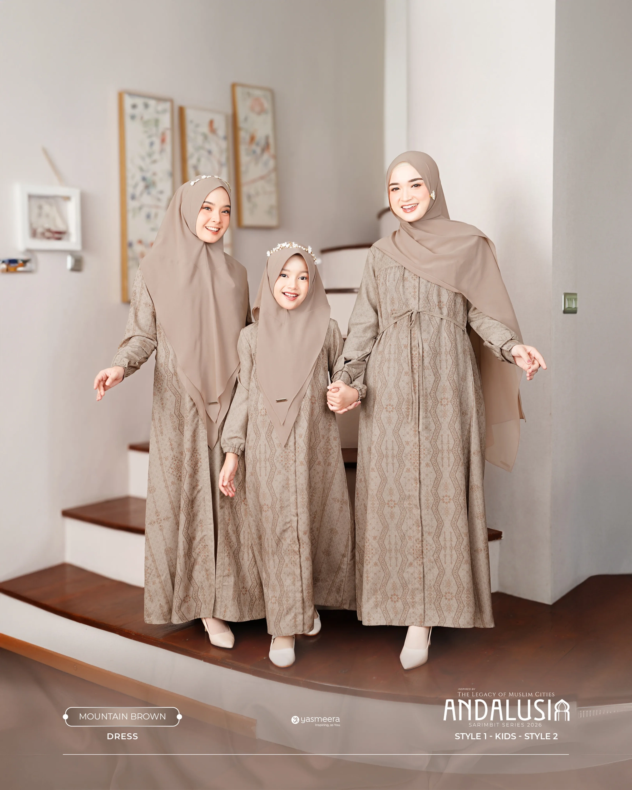 Yasmeera - ANDALUSIA SERIES - MOUNTAIN BROWN thumb 49