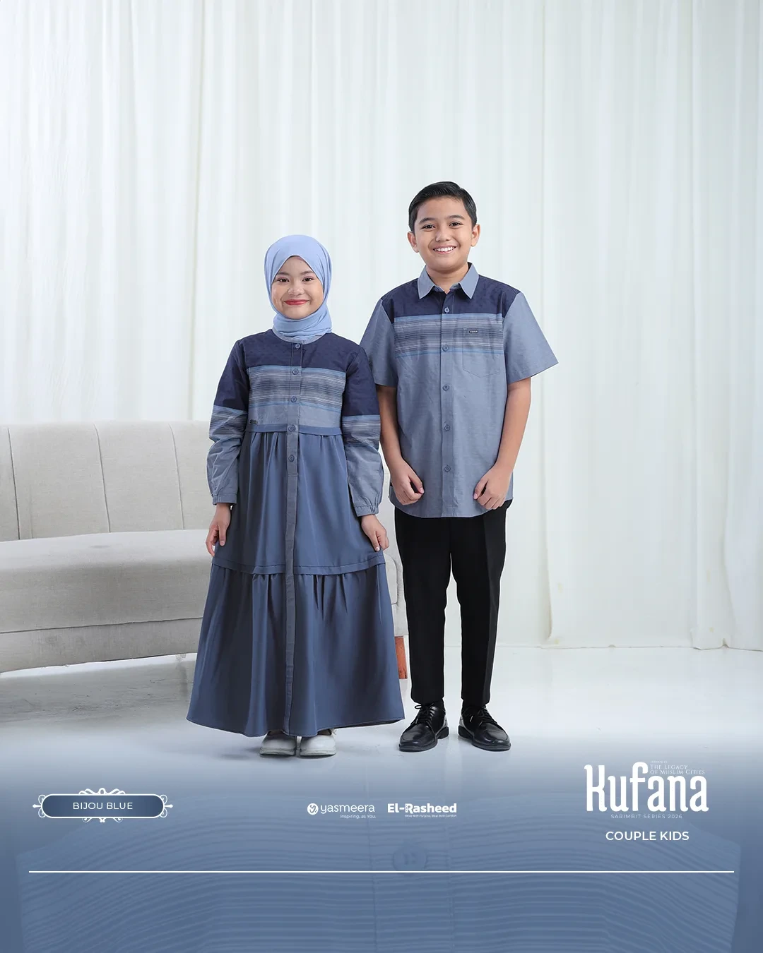 Yasmeera - KUFANA SERIES - BIJOU BLUE thumb 48