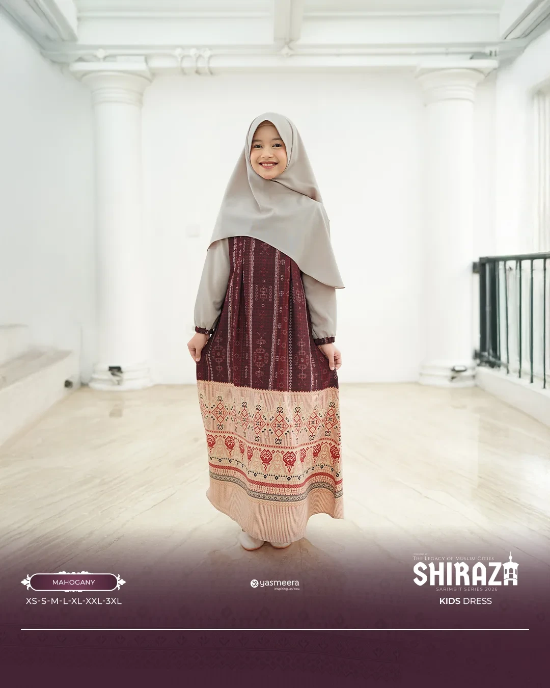 Yasmeera - GAMIS SHIRAZA STYLE 1 ANAK GRADE B thumb 30