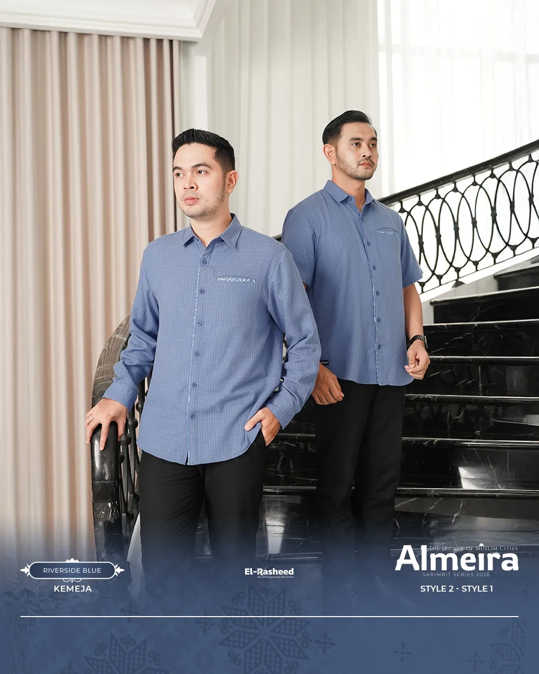 Yasmeera - ALMEIRA SERIES - RIVERSIDE BLUE thumb 48