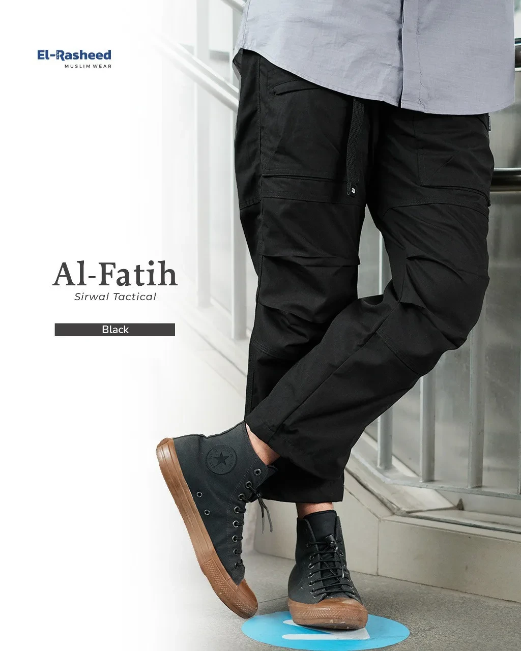 Yasmeera - SIRWAL TACTICAL AL FATIH PANTS thumb 7