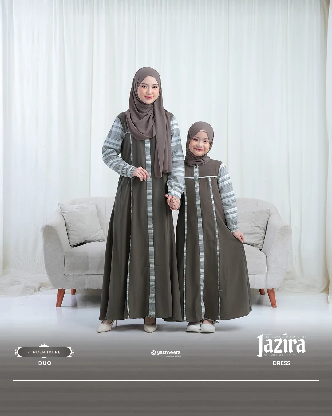 Yasmeera - JAZIRA SERIES - CINDER TAUPE thumb 46