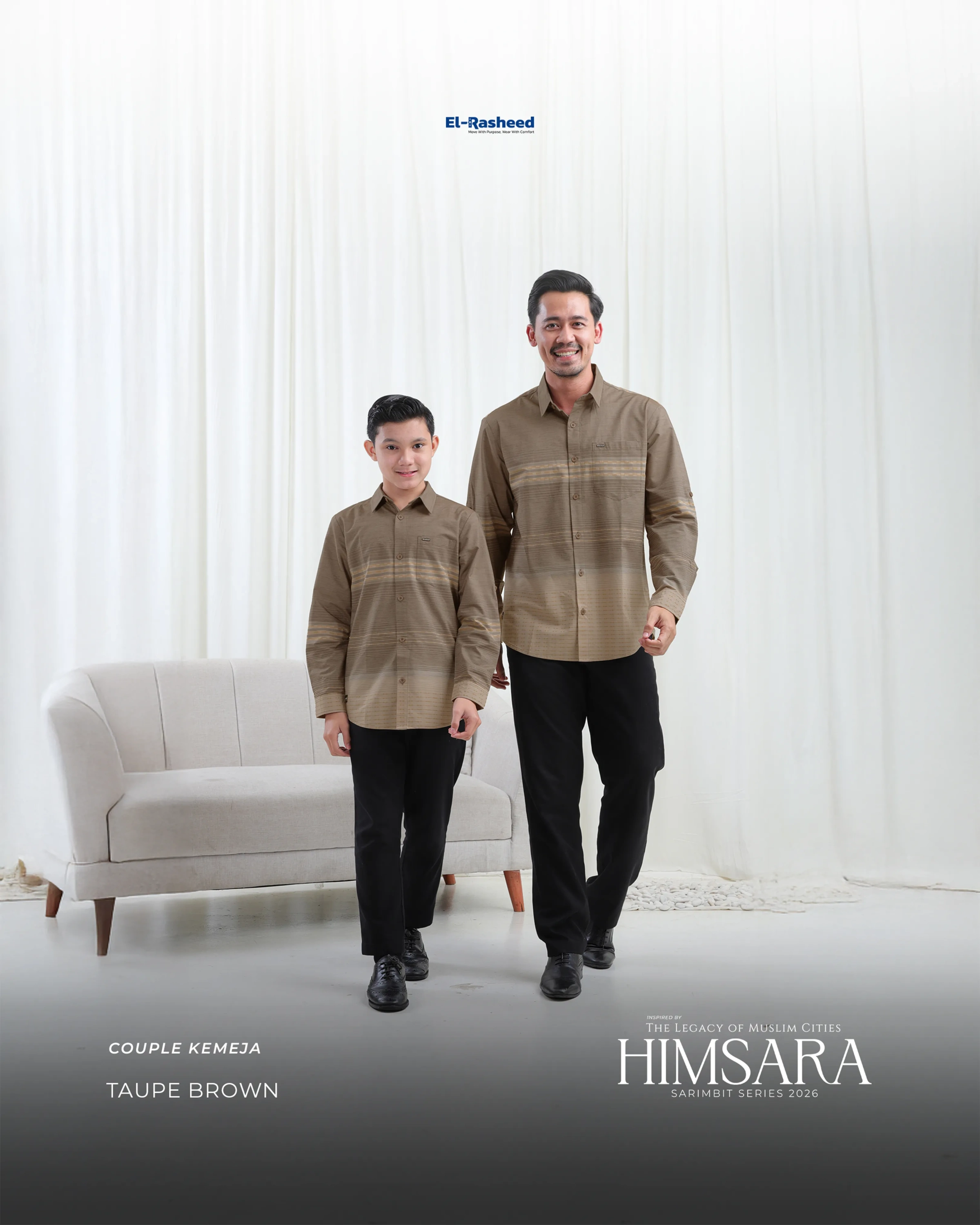 Yasmeera - HIMSARA SERIES - TAUPE BROWN thumb 37