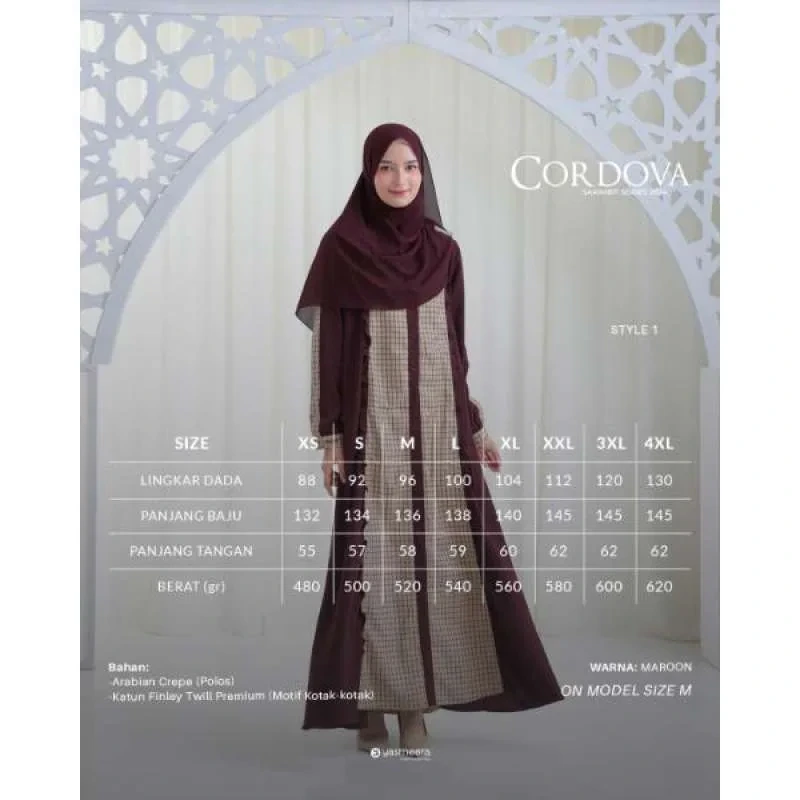 Yasmeera - GAMIS CORDOVA ANAK thumb 76