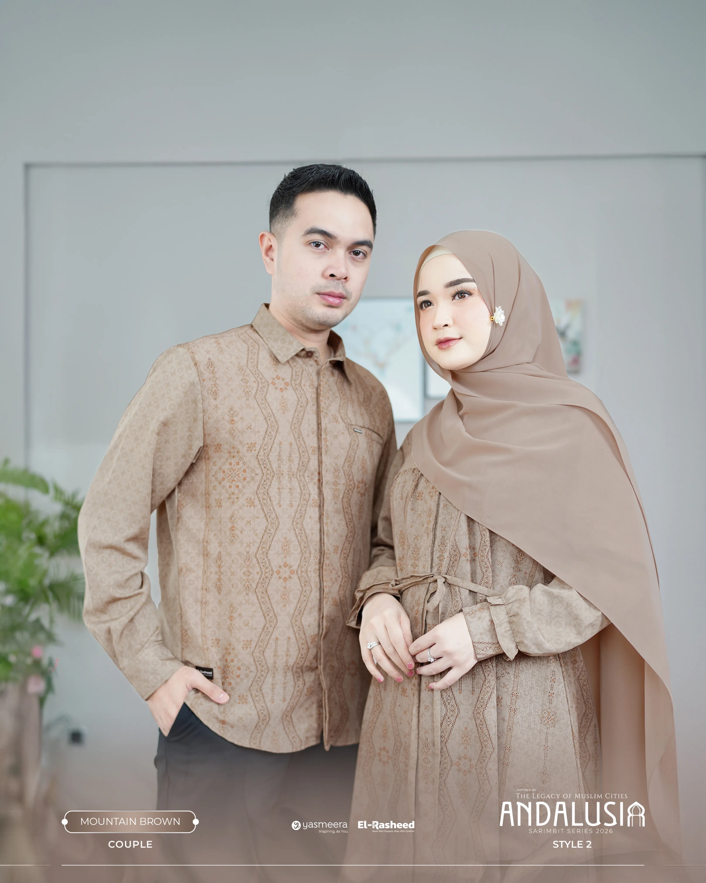Yasmeera - ANDALUSIA SERIES - MOUNTAIN BROWN thumb 48