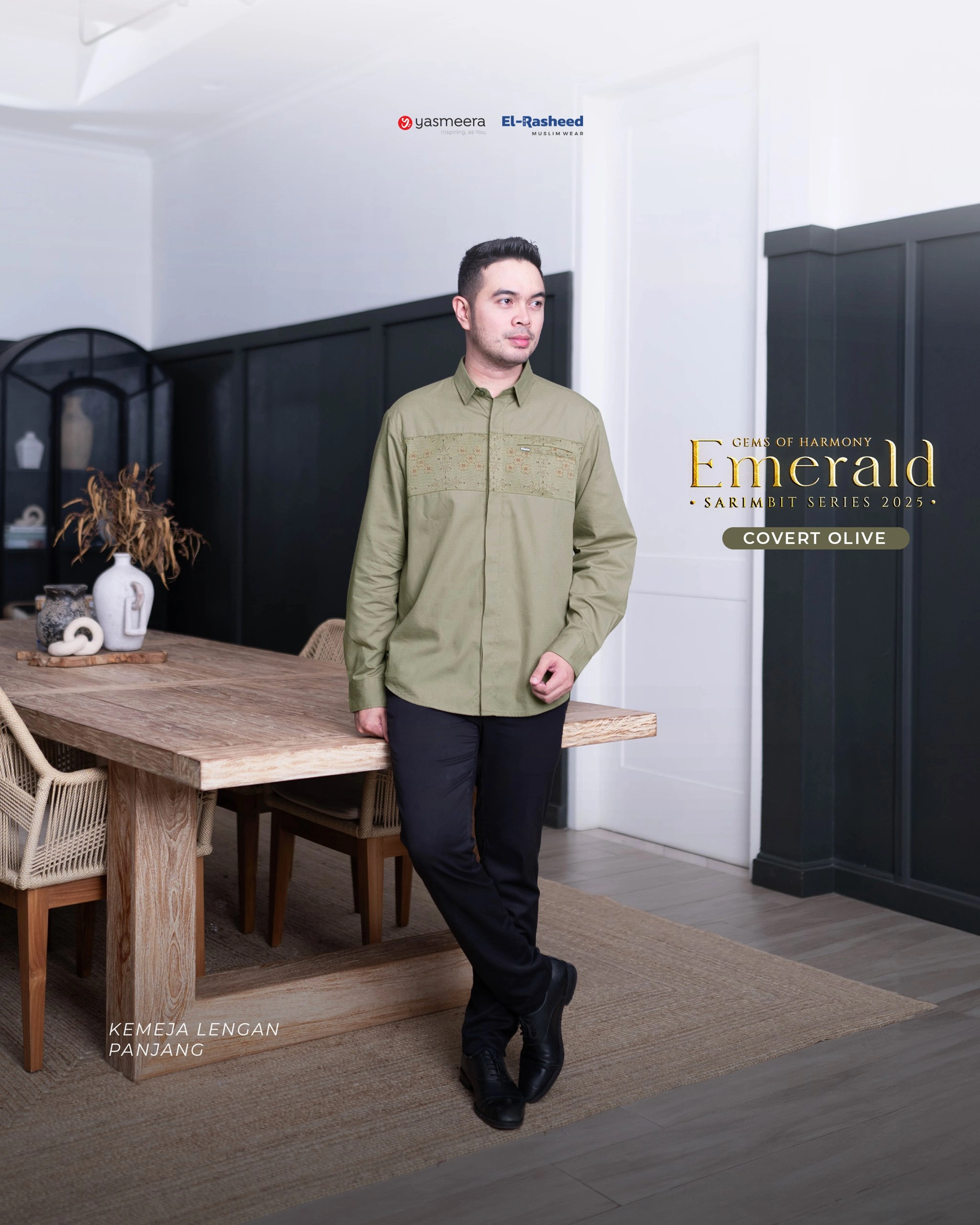 SARIMBIT 2025 EMERALD SERIES WARNA COVERT OLIVE thumb 2