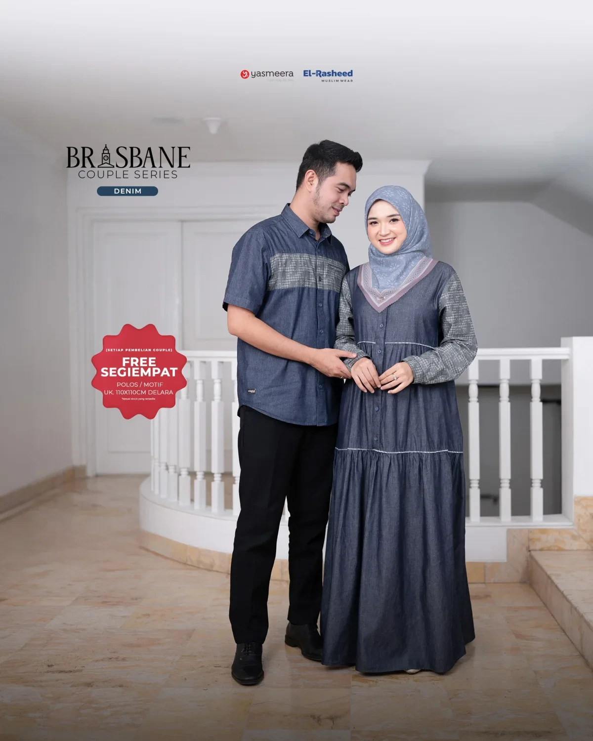 Yasmeera - COUPLE SERIES 2025 BRISBANE WARNA DENIM