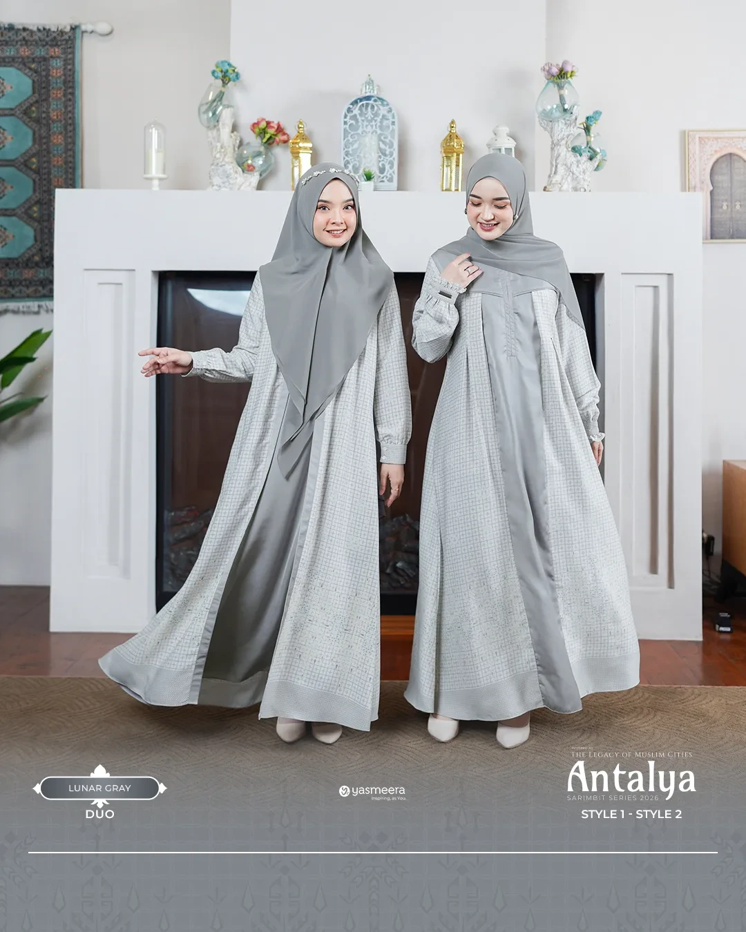 Yasmeera - ANTALYA SERIES - LUNAR GRAY thumb 58