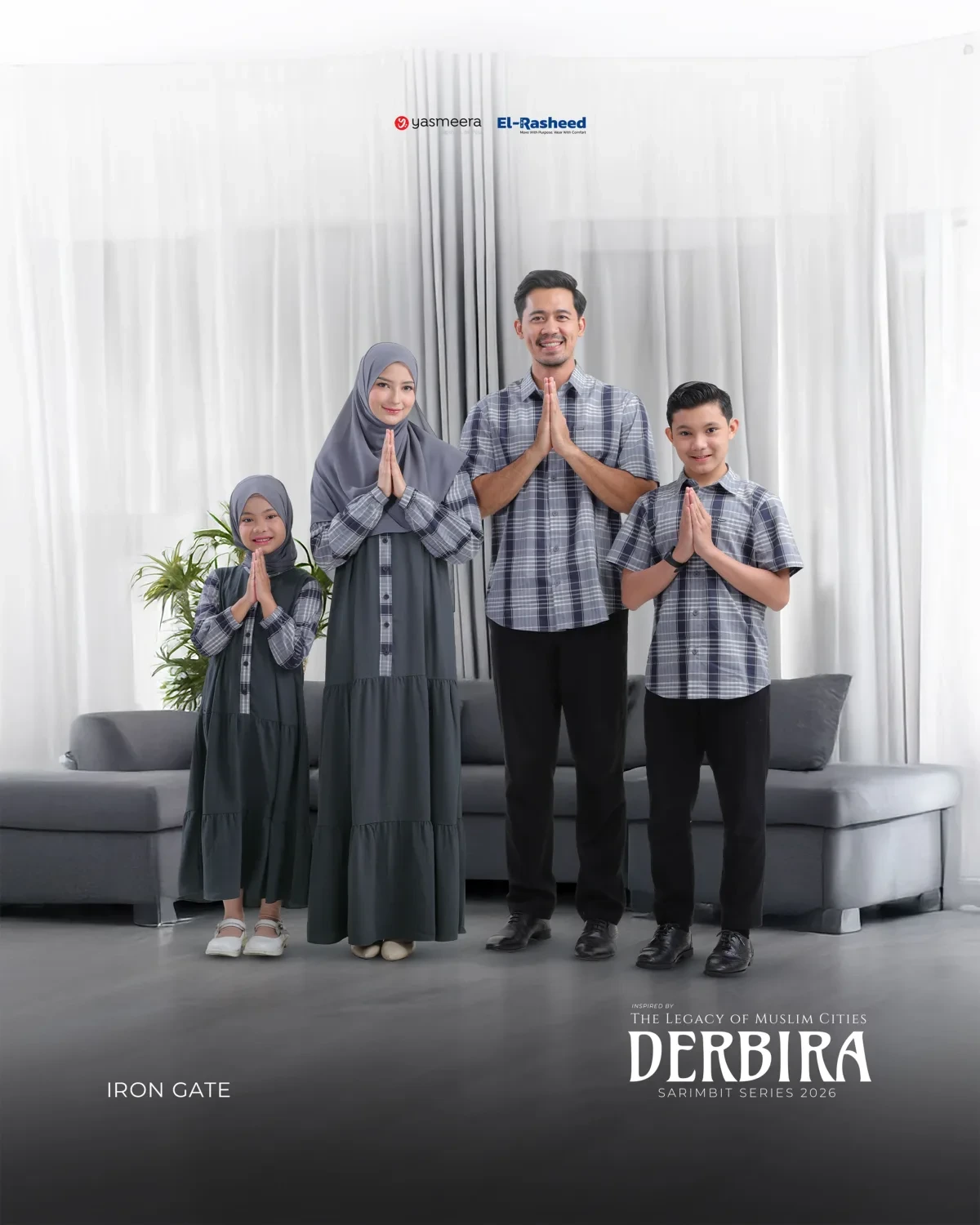 Yasmeera - DERBIRA SERIES - IRON GATE thumb 13