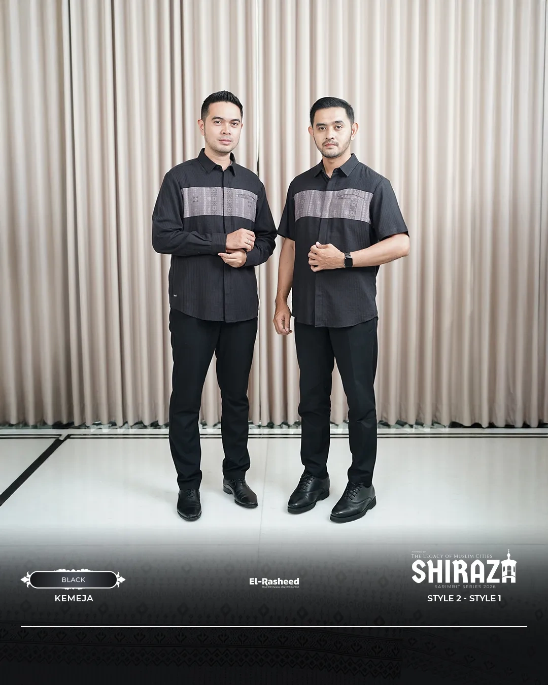 Yasmeera - SHIRAZA SERIES - BLACK thumb 48