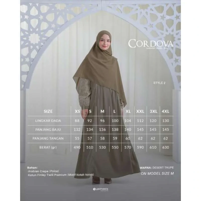 Yasmeera - GAMIS CORDOVA ANAK thumb 183