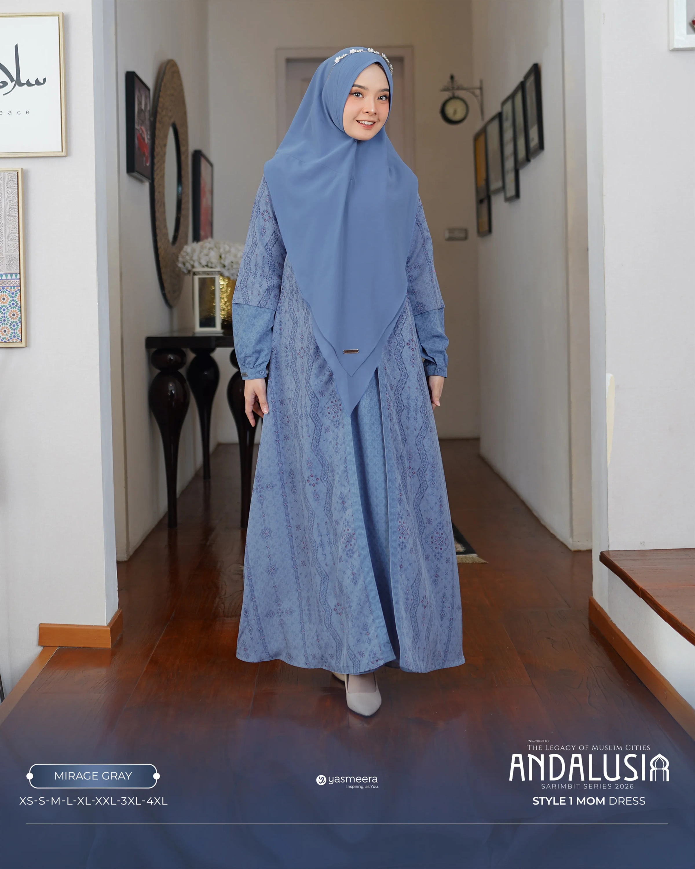 Yasmeera - ANDALUSIA SERIES - INFINITY BLUE thumb 22