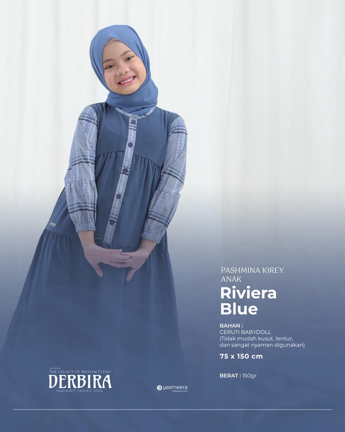 Yasmeera - KHIMAR & PASHMINA SARIMBIT 2026 VOL 2 (DERBIRA) thumb 5