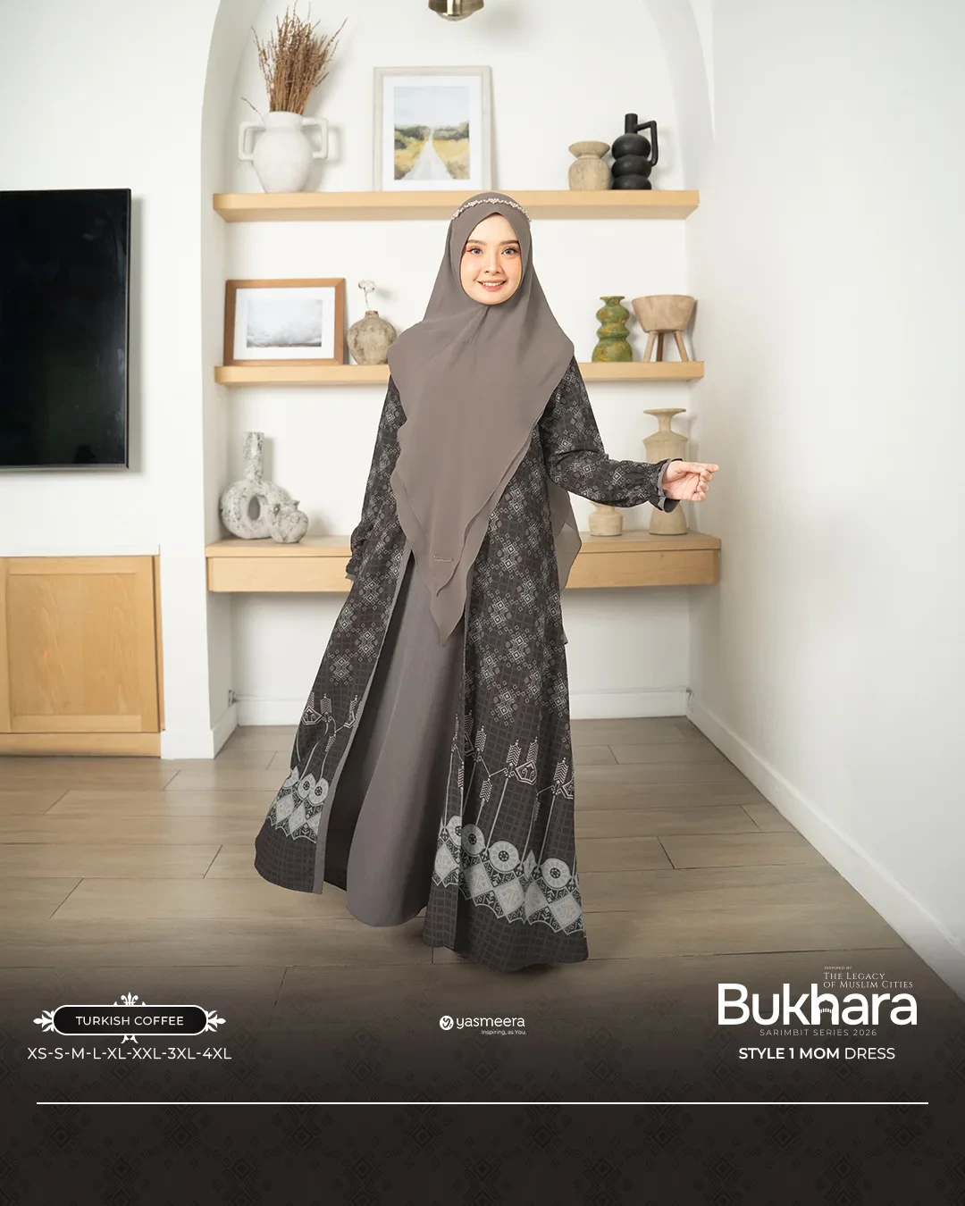 Yasmeera - GAMIS BUKHARA STYLE 1 DEWASA GRADE B thumb 45