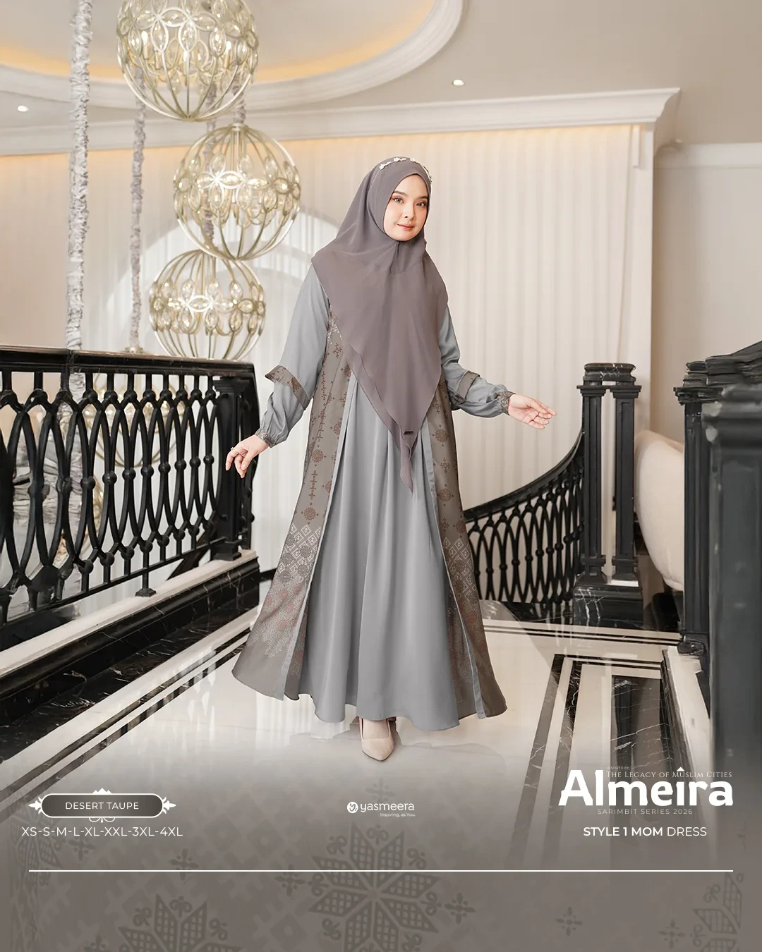Yasmeera - GAMIS ALMEIRA STYLE 1 DEWASA GRADE B thumb 24