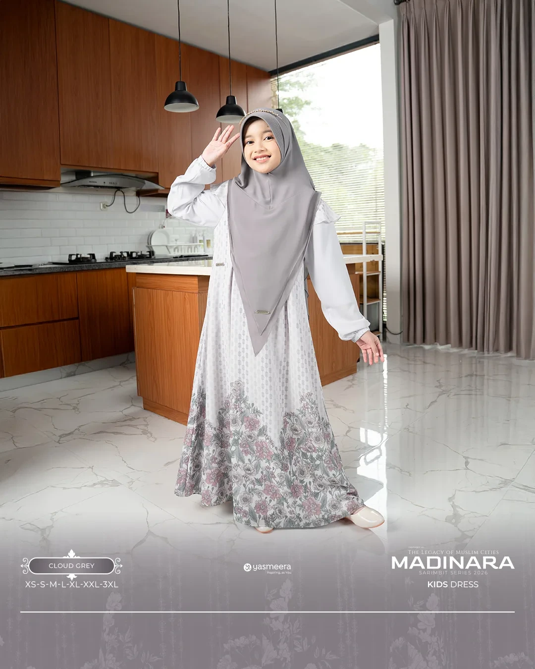 Yasmeera - GAMIS MADINARA ANAK GRADE B thumb 43