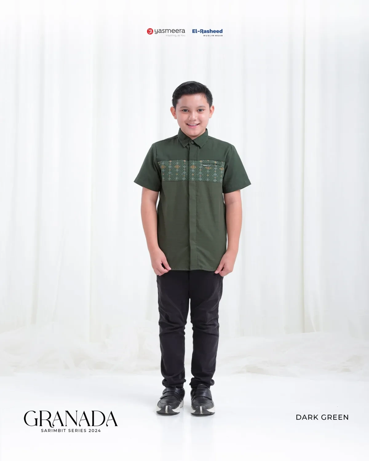 Yasmeera - KEMEJA GRANADA ANAK thumb 9