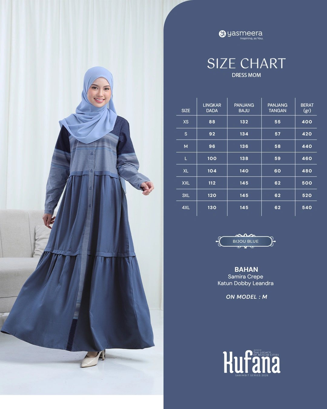 GAMIS KUFANA DEWASA GRADE B thumb 17