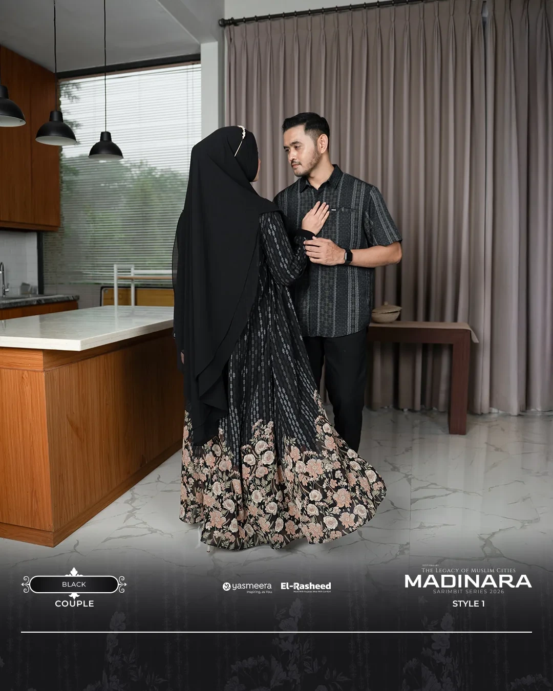 Yasmeera - MADINARA SERIES - BLACK thumb 10