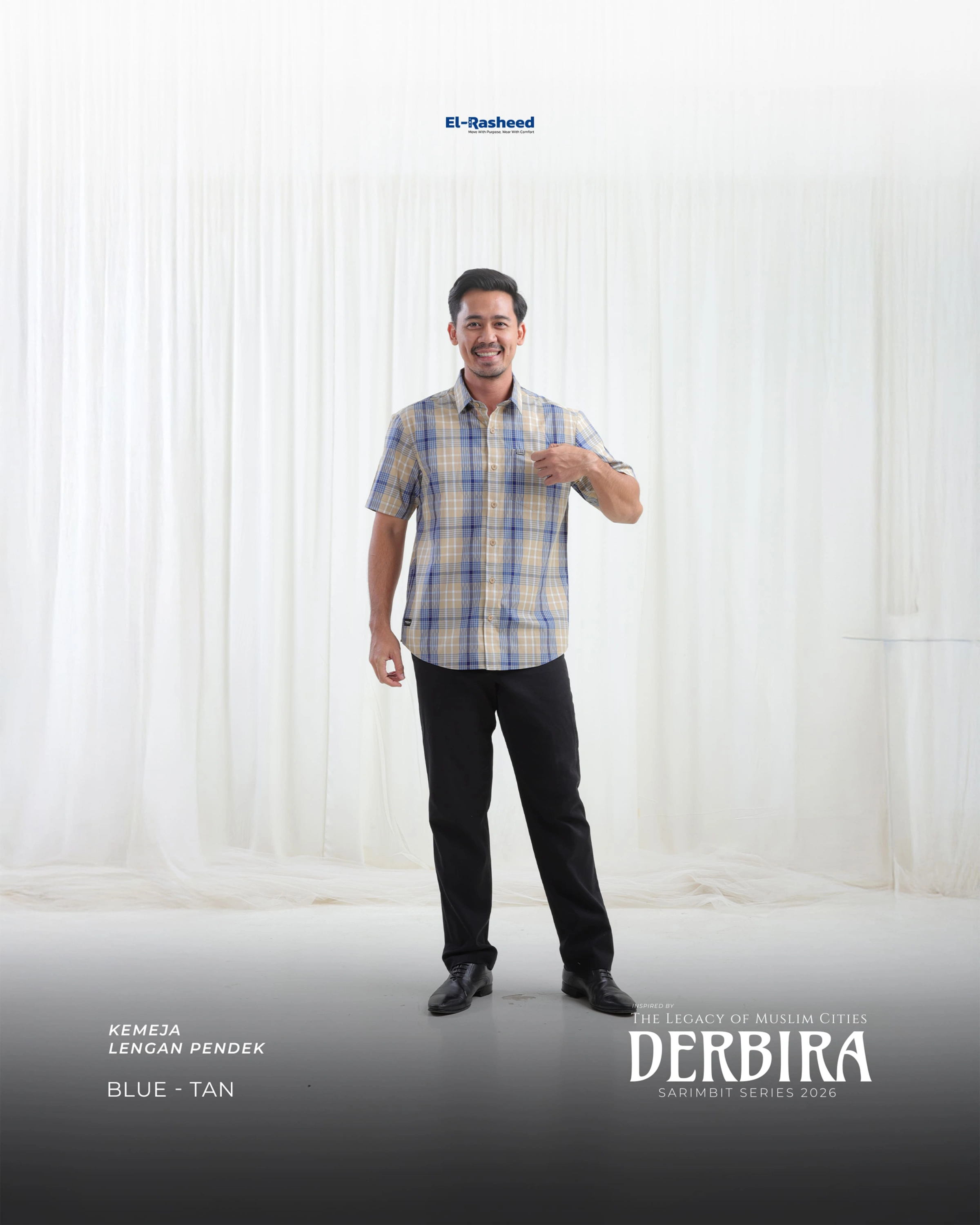 KEMEJA DERBIRA LENGAN PENDEK DEWASA GRADE B thumb 11