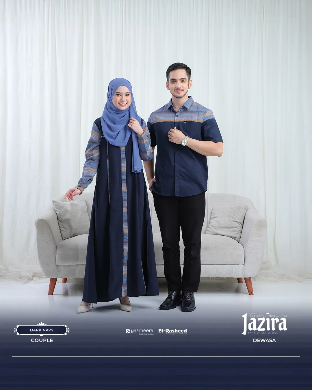 Yasmeera - JAZIRA SERIES - DARK NAVY thumb 39