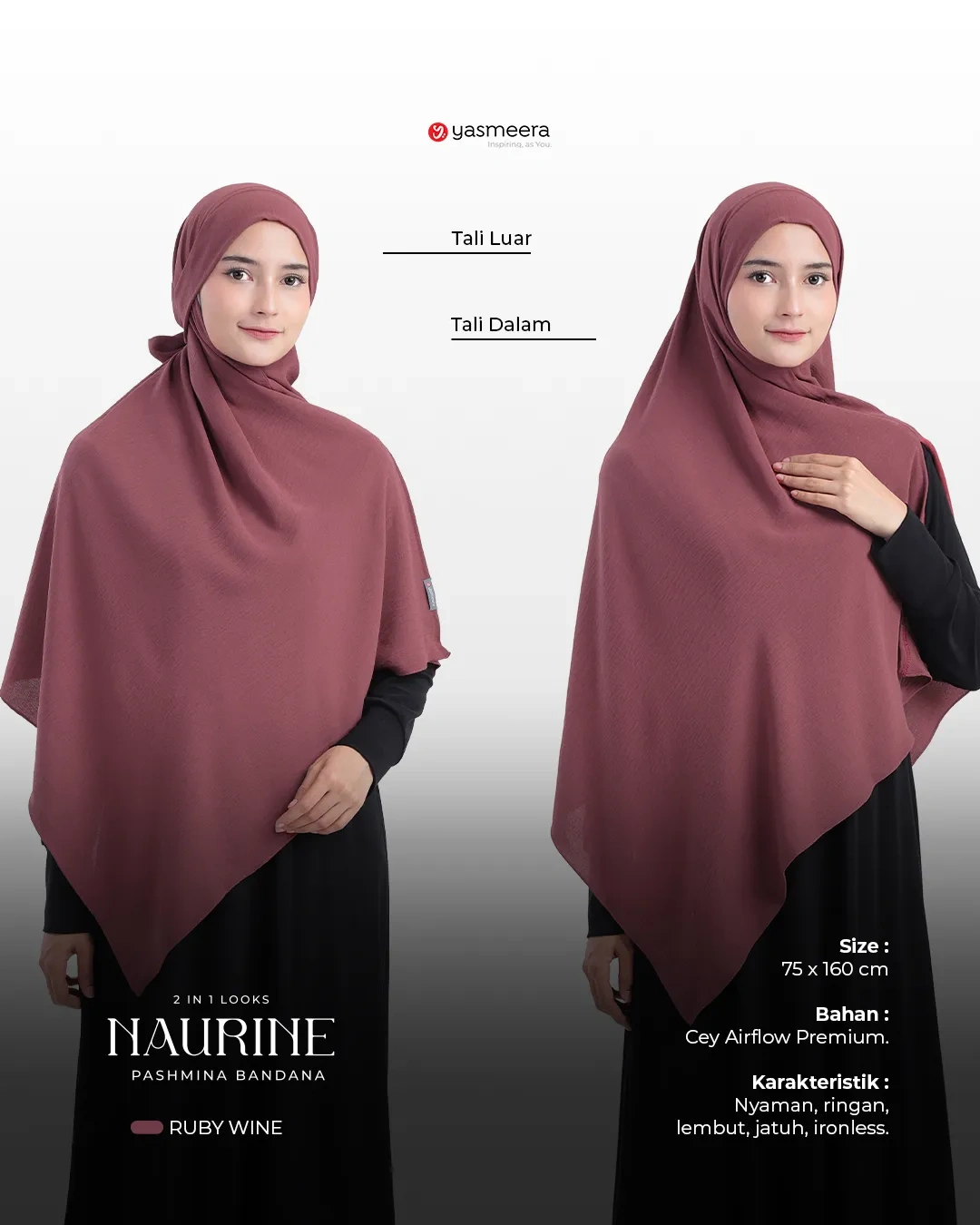 PASHMINA BANDANA NAURINE thumb 16
