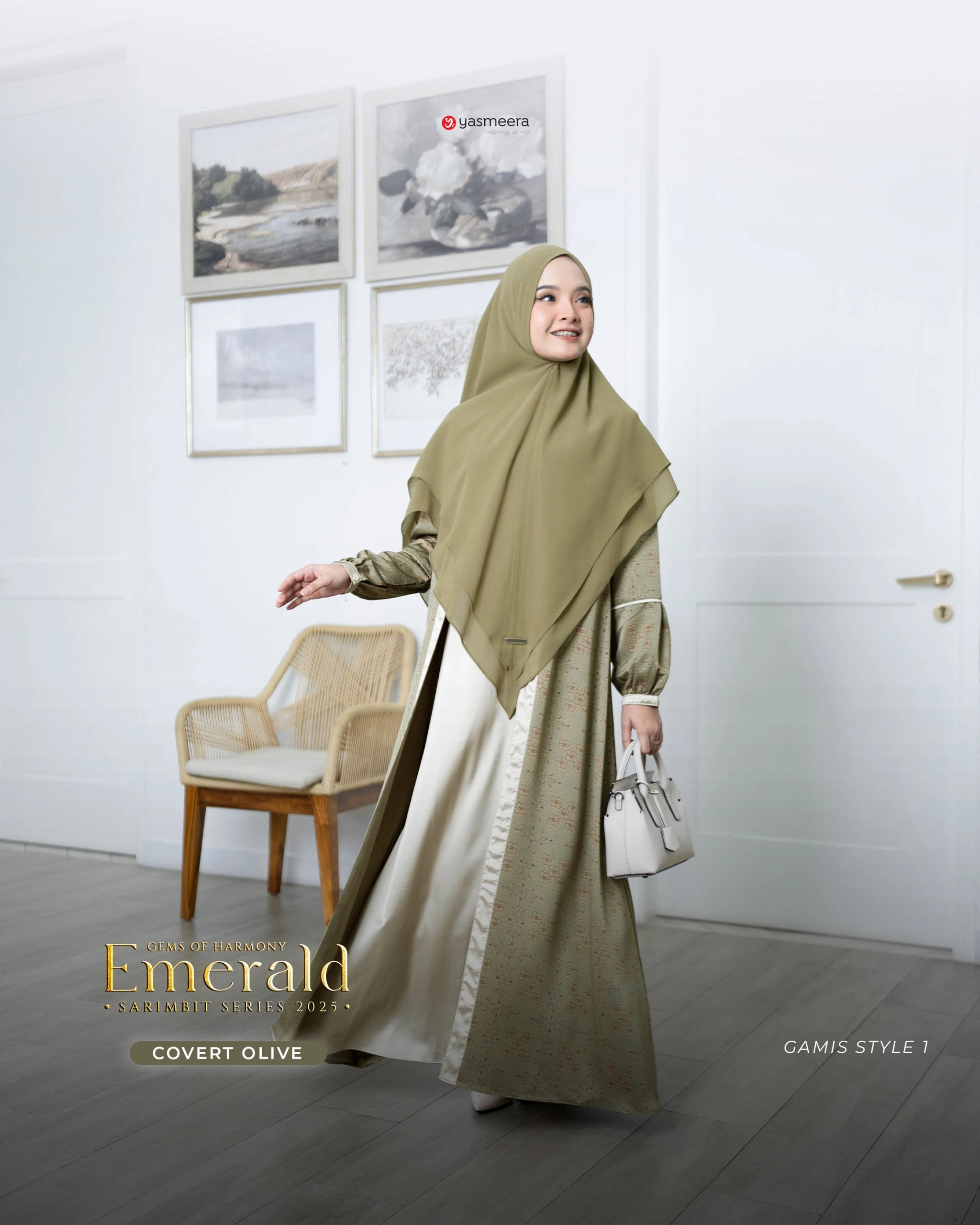 SARIMBIT 2025 EMERALD SERIES WARNA COVERT OLIVE thumb 6