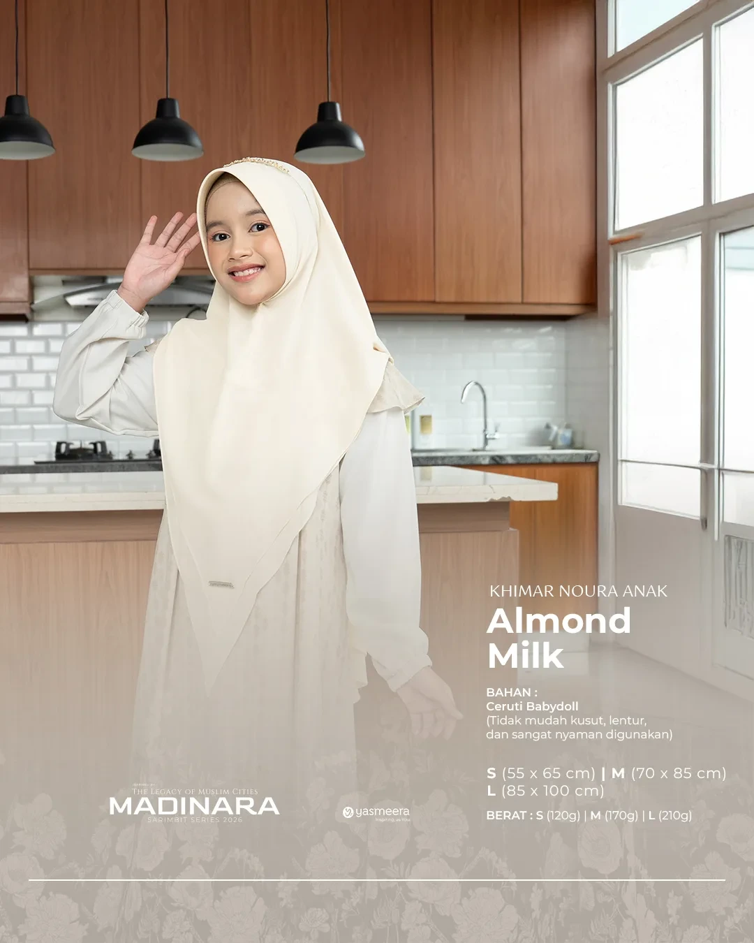 Yasmeera - KHIMAR & PASHMINA SARIMBIT 2026 VOL 3 (ALMEIRA,  MADINARA) thumb 26