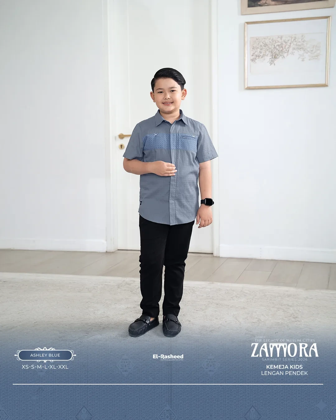 Yasmeera - KEMEJA ZAMORA ANAK GRADE B thumb 9