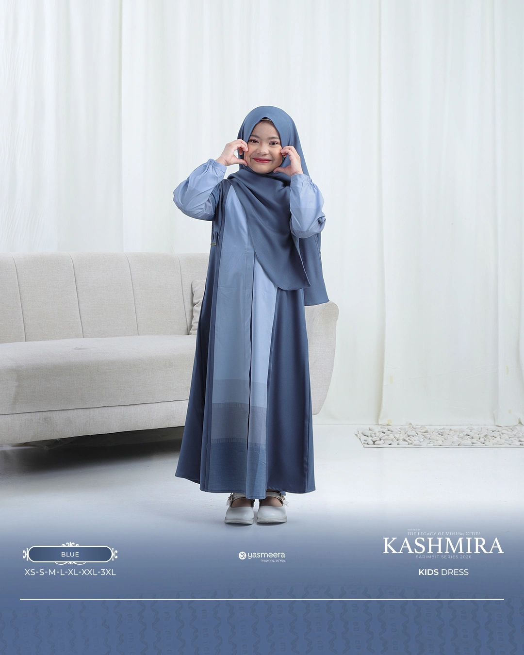 GAMIS KASHMIRA ANAK GRADE B thumb 1