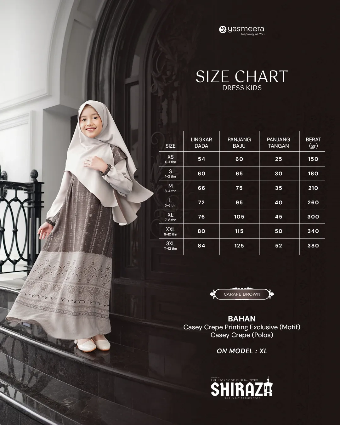 Yasmeera - SHIRAZA SERIES - CARAFE BROWN thumb 13