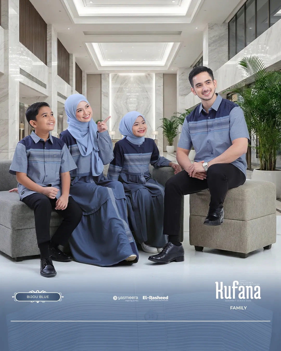 Yasmeera - KUFANA SERIES - BIJOU BLUE
