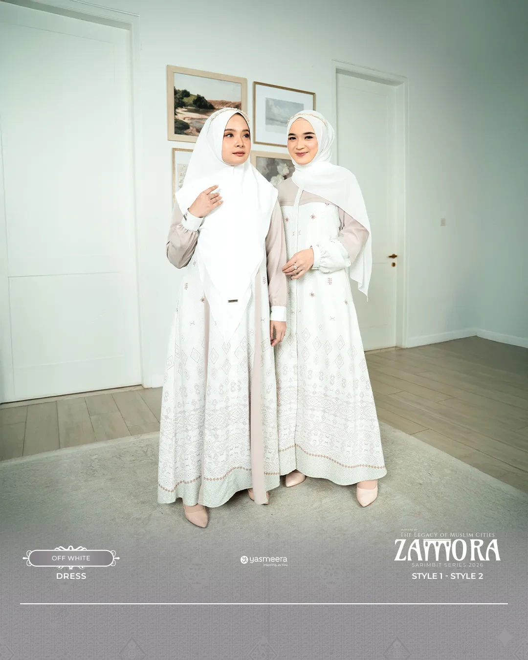 Yasmeera - ZAMORA SERIES - OFF WHITE thumb 70