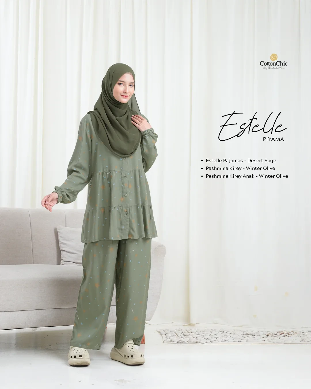 Yasmeera - PAJAMAS ESTELLE DEWASA GRADE B thumb 25
