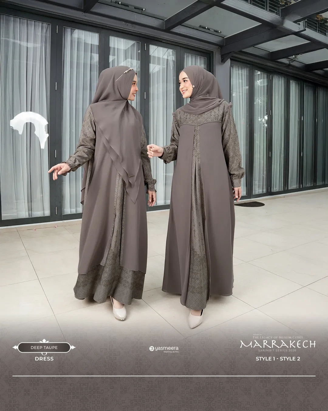 Yasmeera - MARRAKECH SERIES - DEEP TAUPE thumb 46