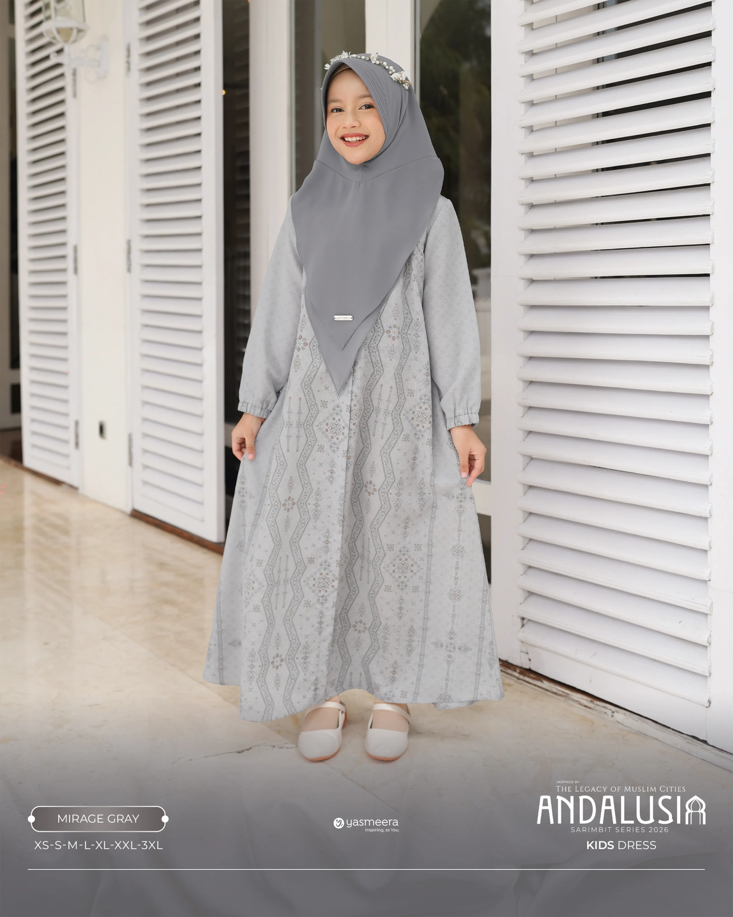 Yasmeera - ANDALUSIA SERIES - MIRAGE GRAY thumb 2