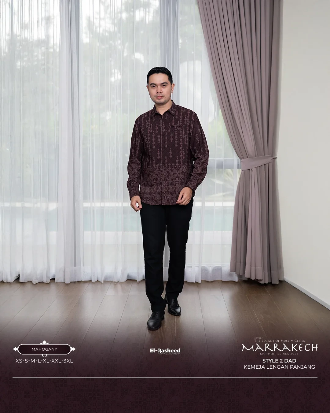 Yasmeera - KEMEJA MARRAKECH LENGAN PANJANG DEWASA GRADE B thumb 34