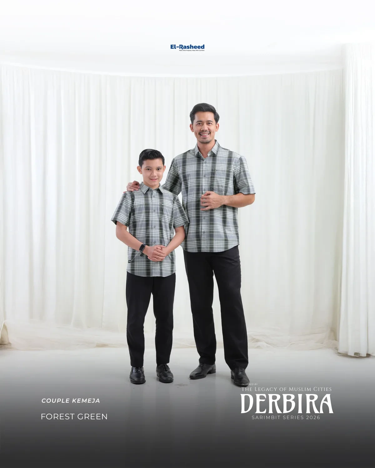 Yasmeera - DERBIRA SERIES - FOREST GREEN thumb 6