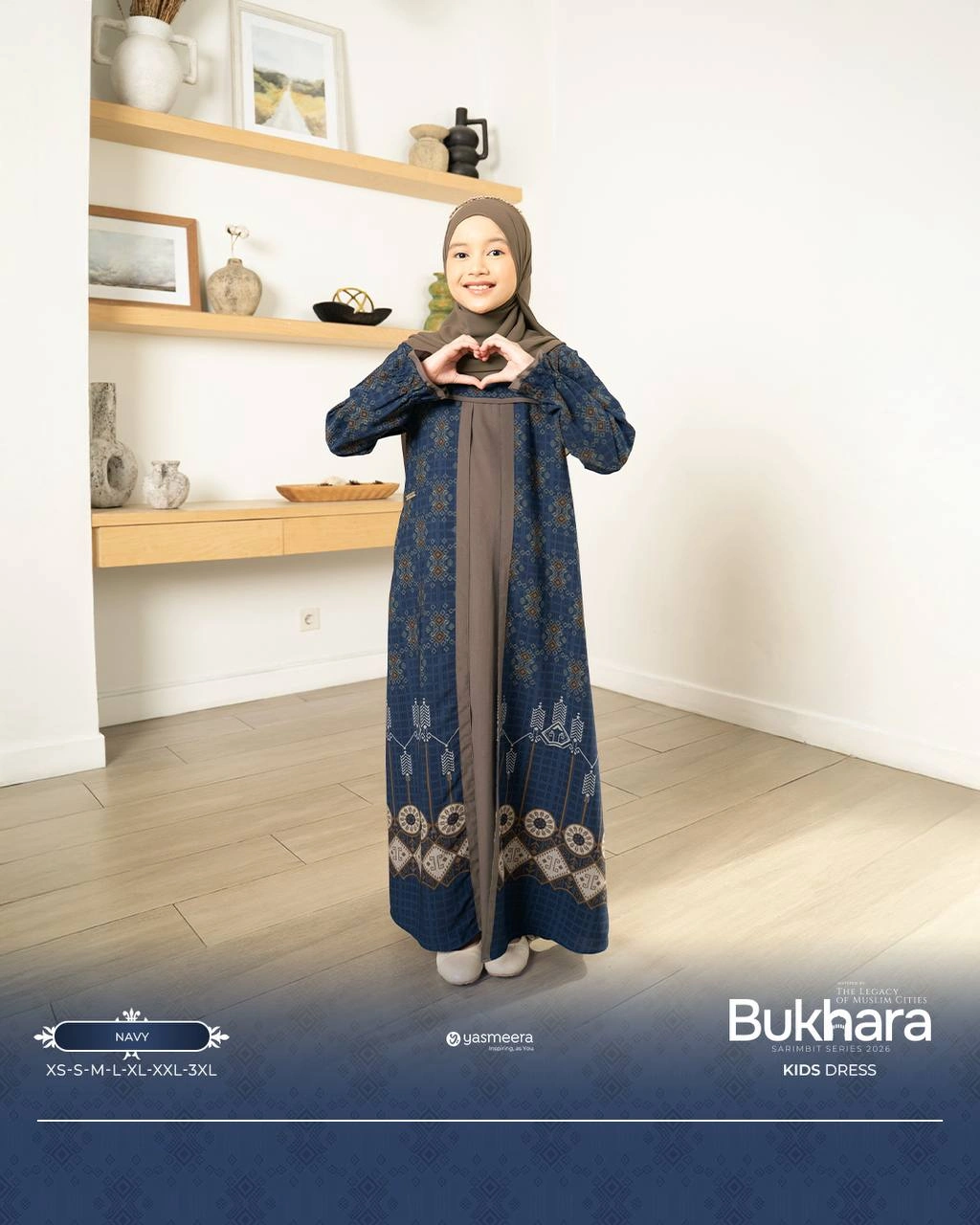 Yasmeera - GAMIS BUKHARA ANAK GRADE B
