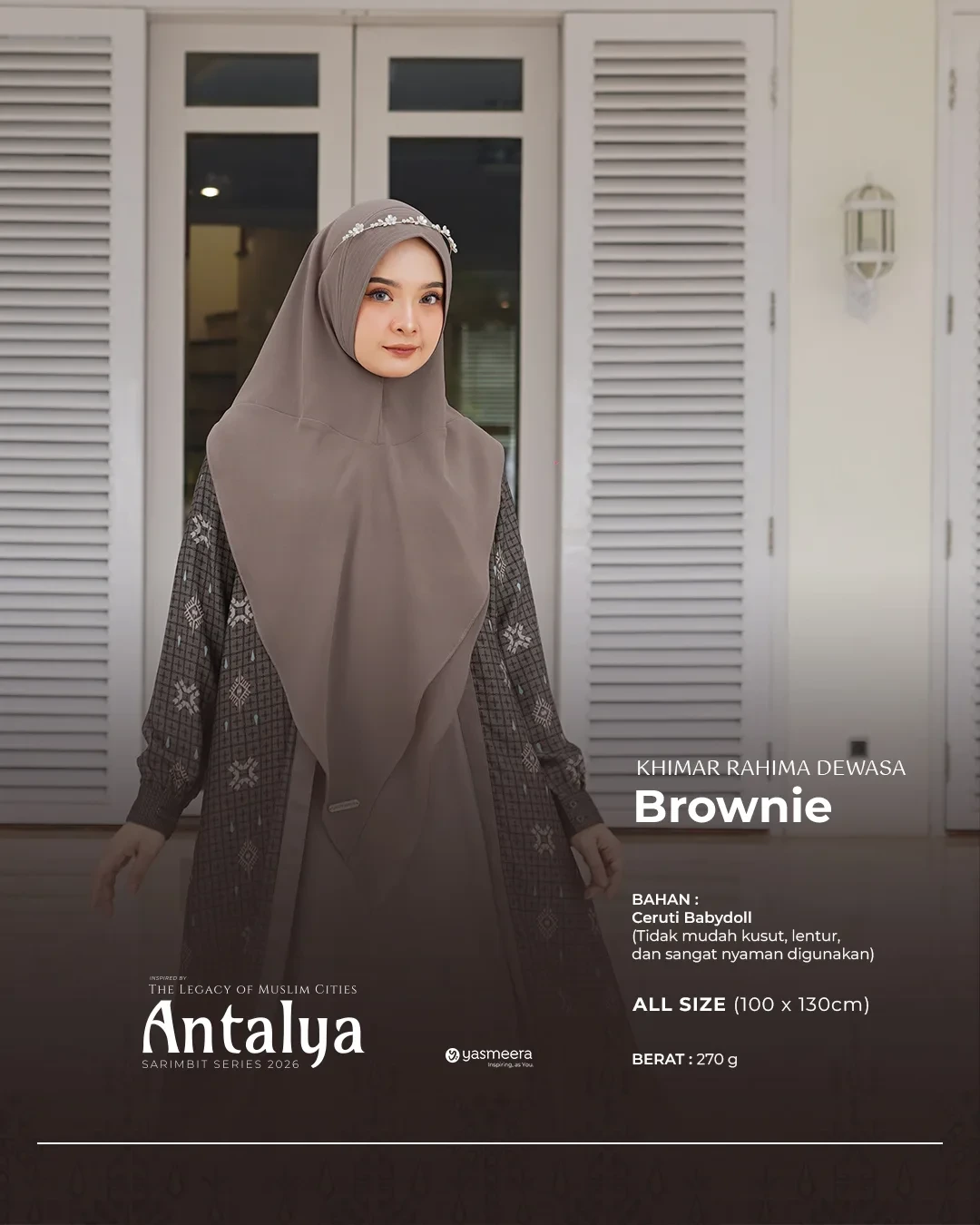 Yasmeera - KHIMAR & PASHMINA SARIMBIT 2026 (ANTALYA) thumb 3