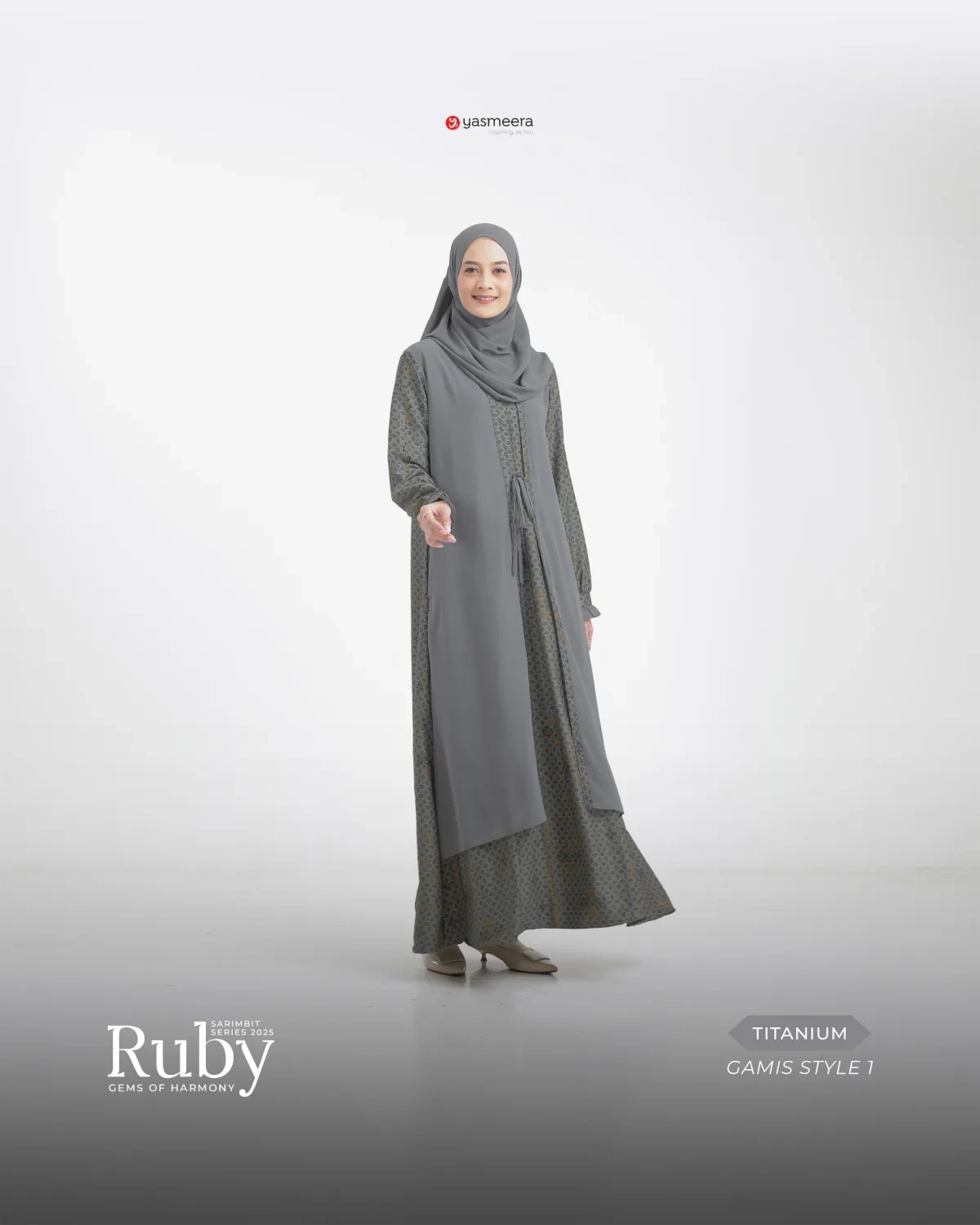 Yasmeera - SARIMBIT 2025 RUBY SERIES WARNA TITANIUM thumb 6