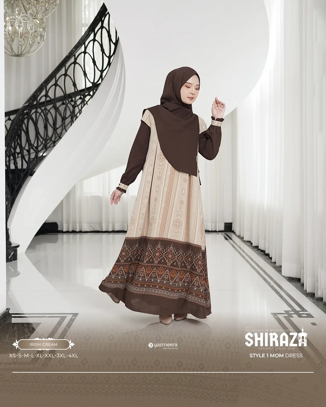 Yasmeera - GAMIS SHIRAZA STYLE 1 DEWASA GRADE B thumb 40