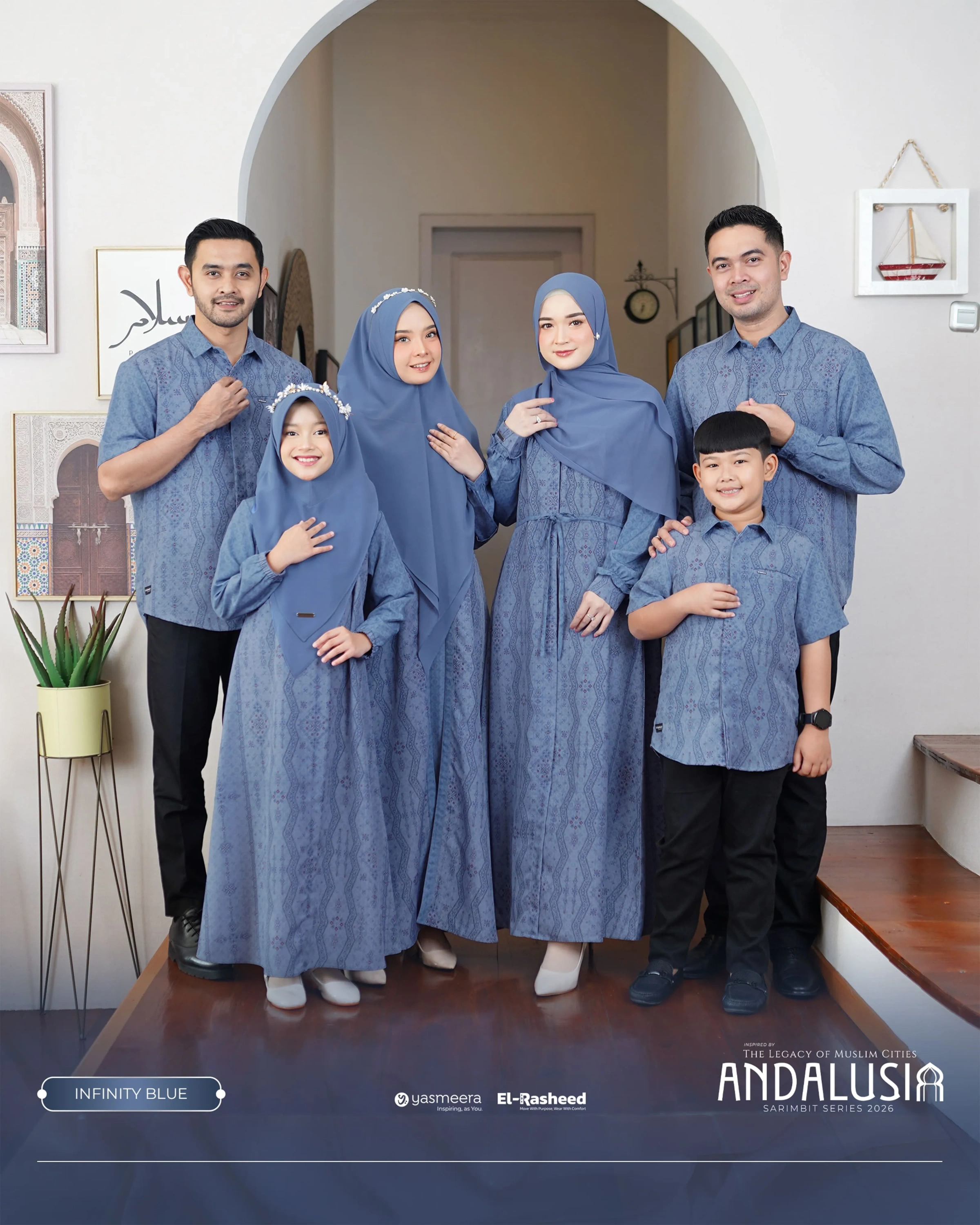 Yasmeera - ANDALUSIA SERIES - INFINITY BLUE