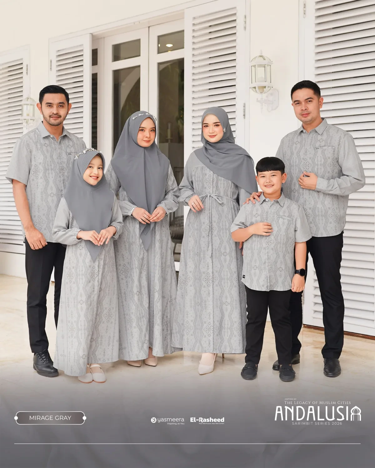 Yasmeera - ANDALUSIA SERIES - MIRAGE GRAY thumb 70