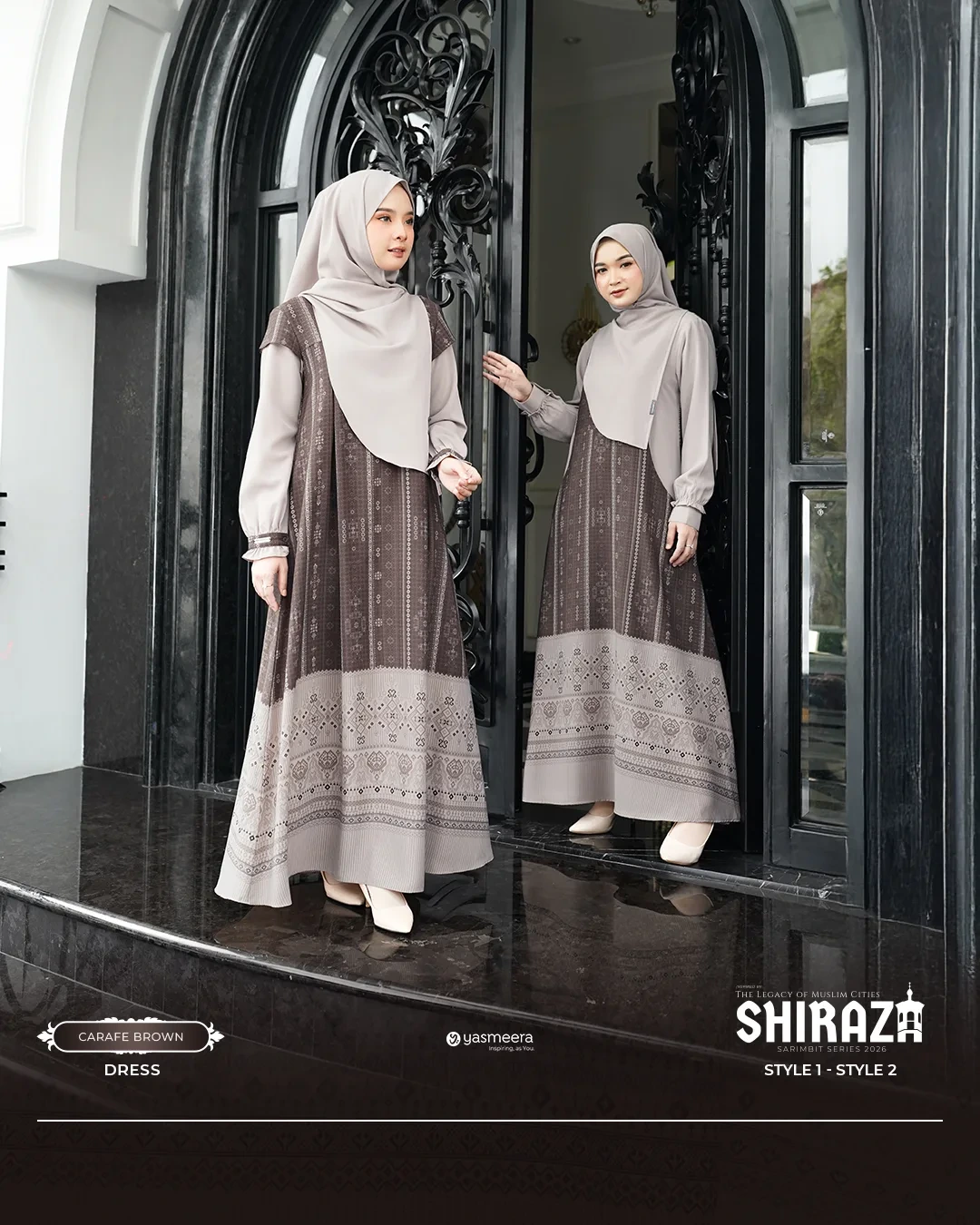 Yasmeera - SHIRAZA SERIES - CARAFE BROWN thumb 58