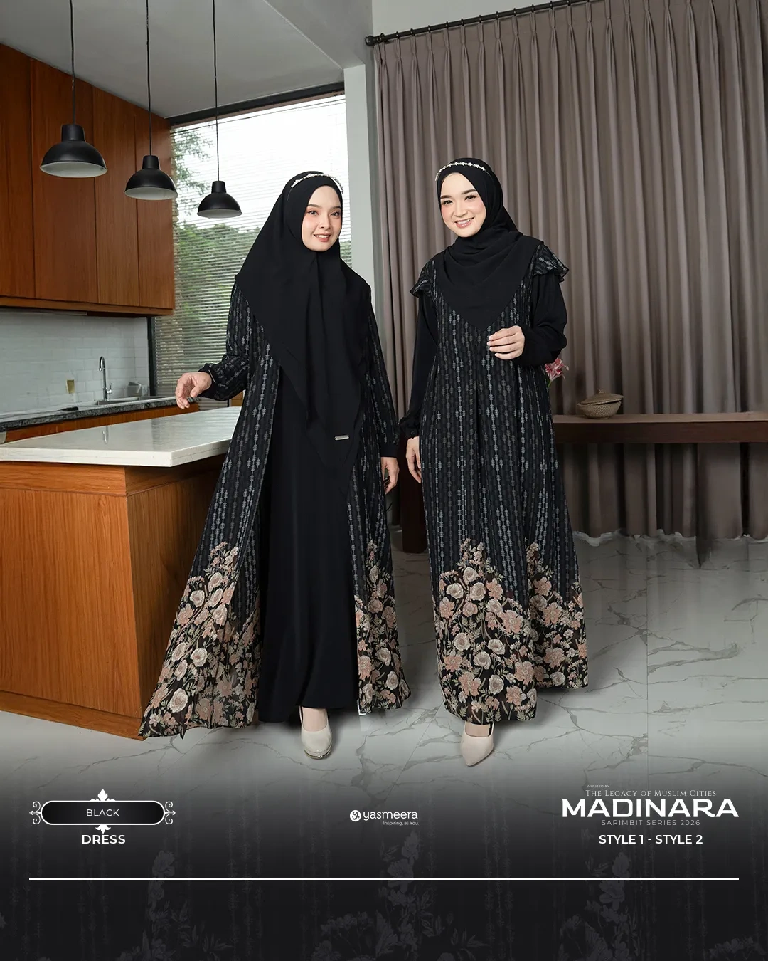 Yasmeera - MADINARA SERIES - BLACK thumb 46