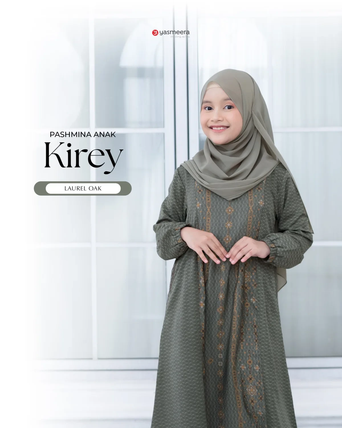 Yasmeera - PASHMINA KIREY GRADE B ANAK thumb 9
