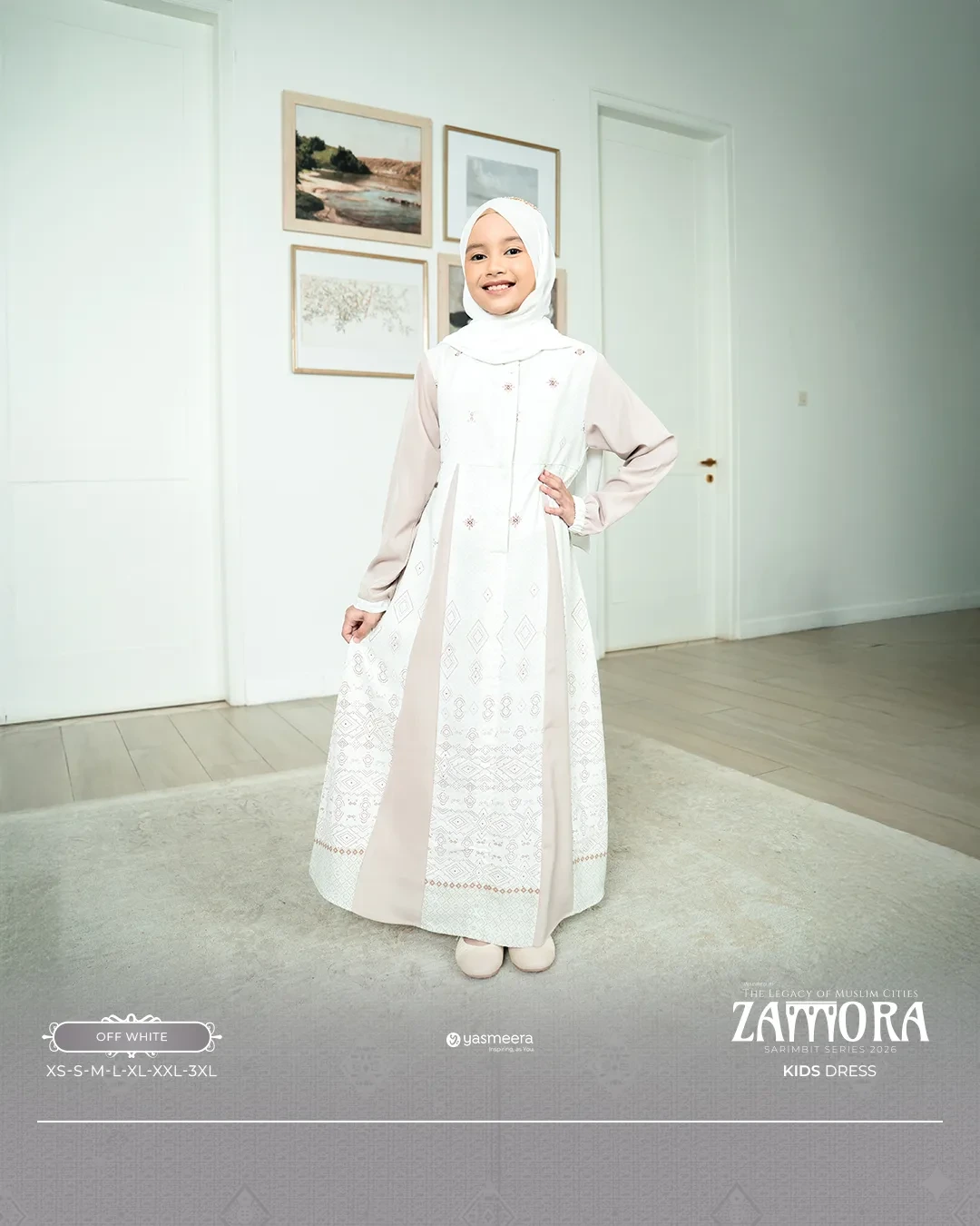 Yasmeera - GAMIS ZAMORA ANAK GRADE B thumb 5