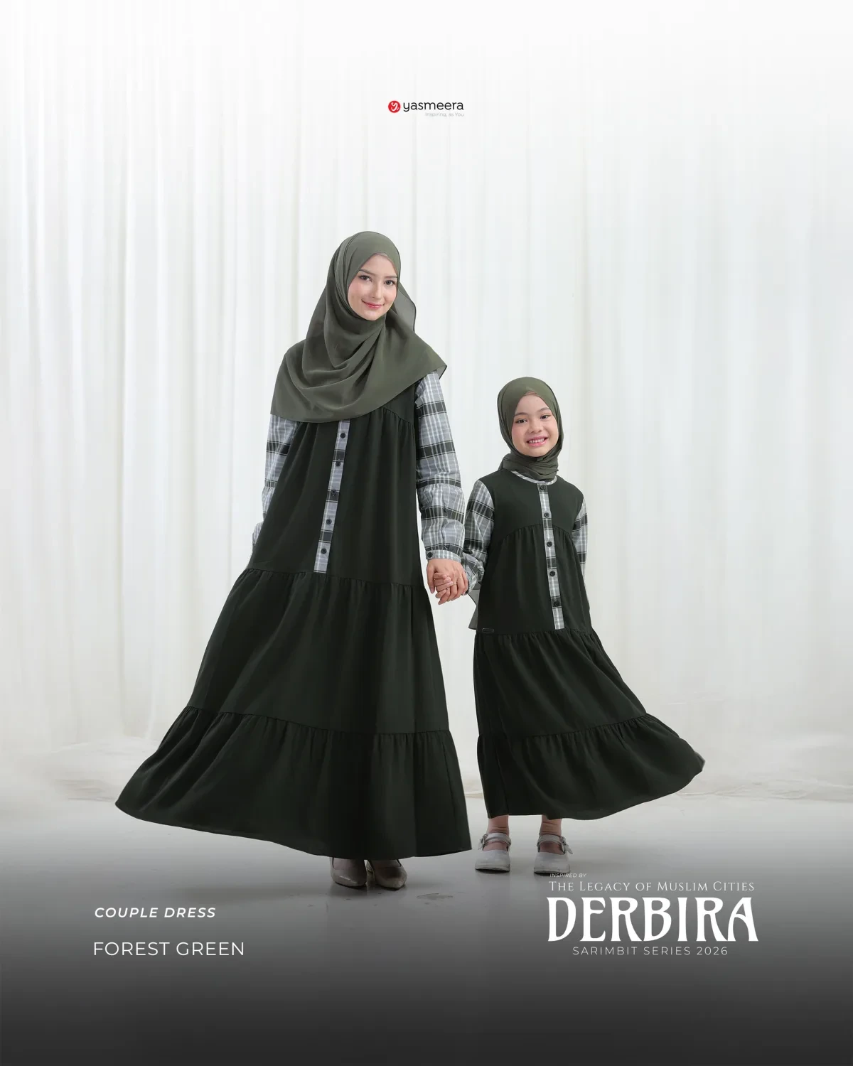 Yasmeera - DERBIRA SERIES - FOREST GREEN thumb 5