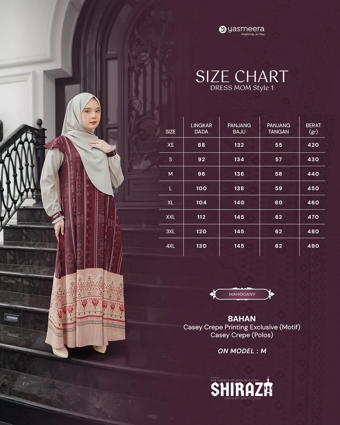 Yasmeera - SHIRAZA SERIES - MAHOGANY thumb 54